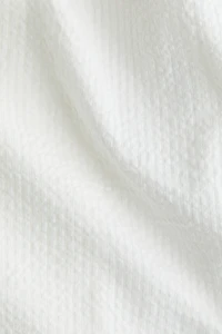Robe en coton avec détail à nouer