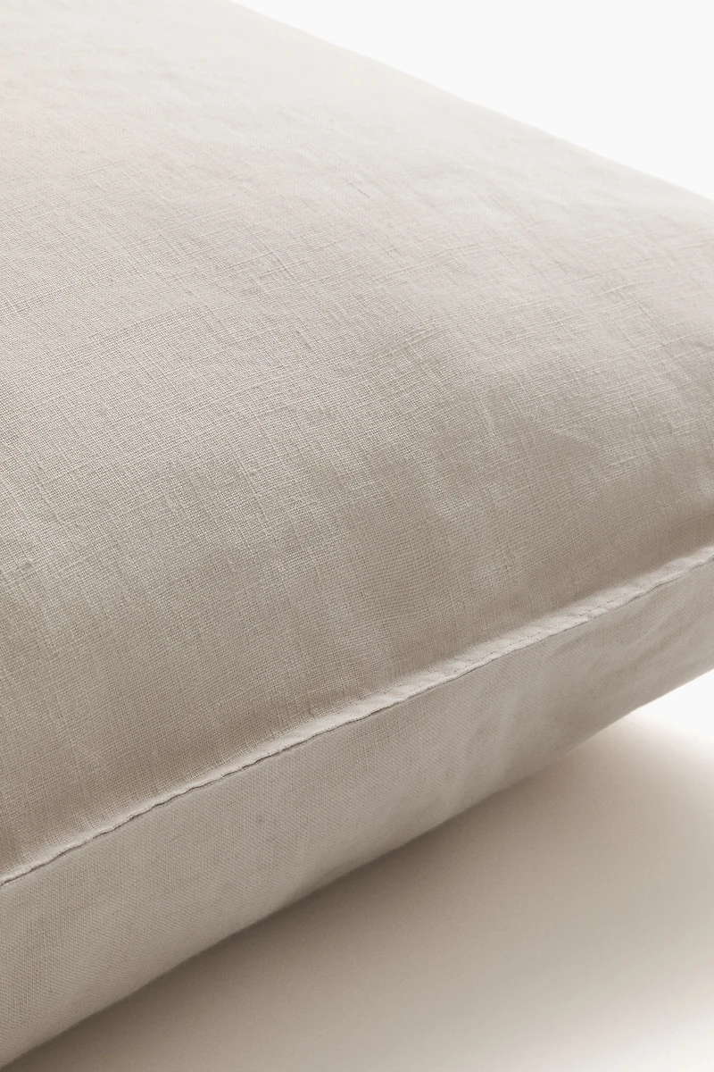 Washed Linen Pillowcase