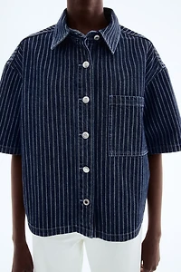Oversized Denim Shirt