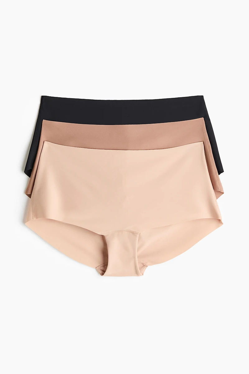 Lot de 3 culottes courtes invisibles