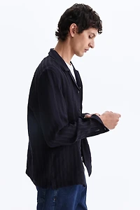 Regular-Fit Long-Sleeved Resort Shirt