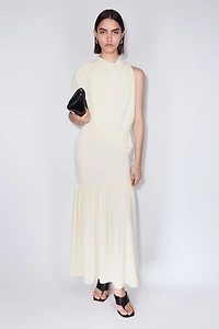 Robe en jersey avec cape