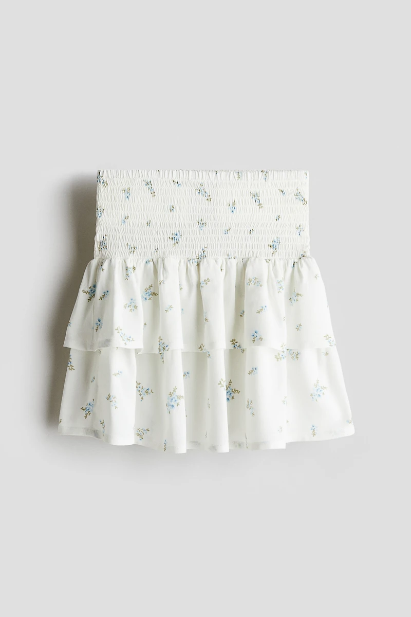 Smocked Skirt