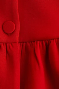 Scuba Peplum Top