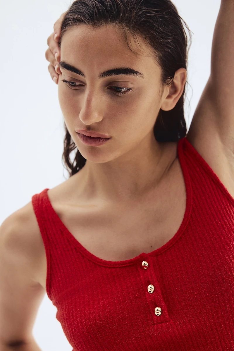 Rib-Knit Tank Top