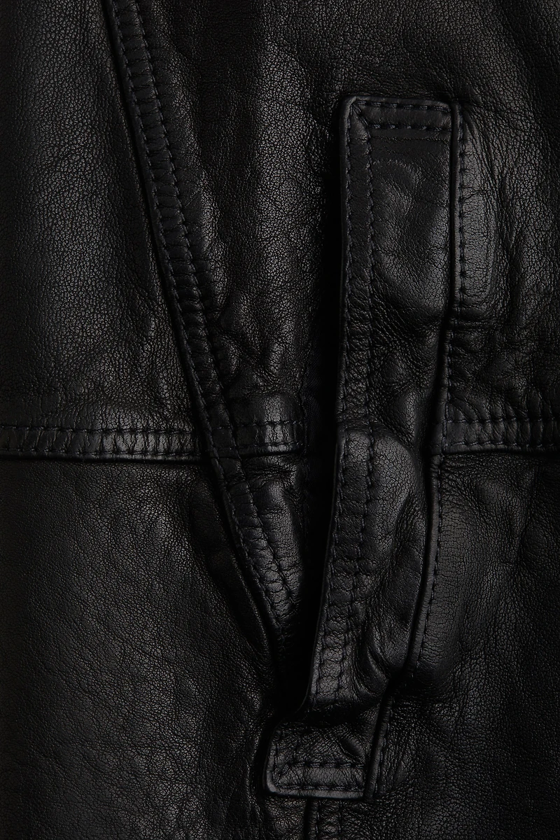 Leather Coat