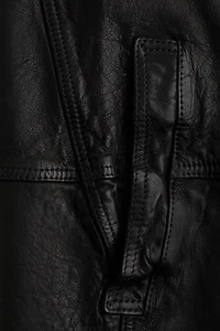 Leather Coat