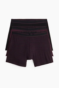 3-Pack Mid-Length Boxer Briefs