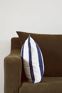 Housse de coussin en lin mélangé