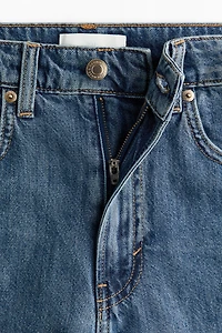 Jean large taille haute