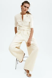 Pima Cotton Henley Shirt