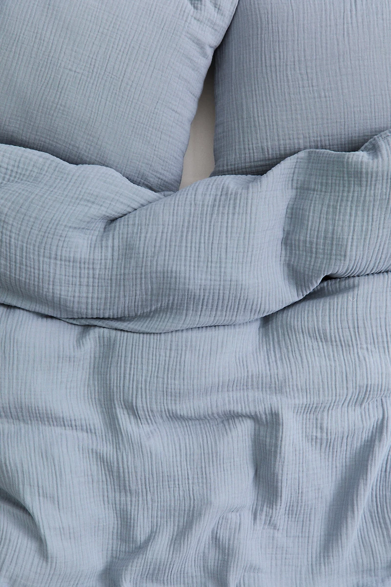 Muslin King/Queen Duvet Cover Set