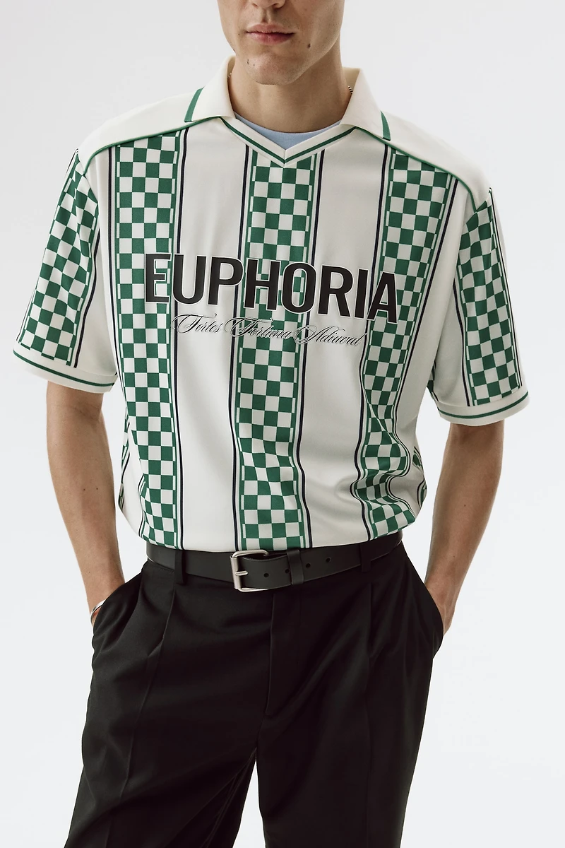 Loose-Fit Soccer Shirt