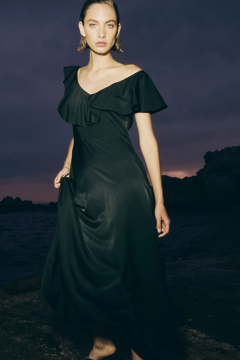 Flounced Dress