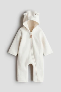 Hooded Fleece Jumpsuit