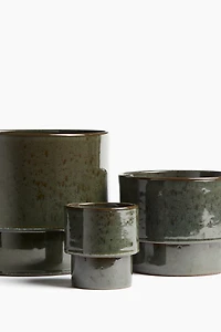 Très grand cache-pot en terracotta