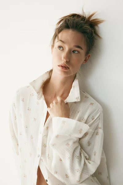 Pajama Shirt and Shorts