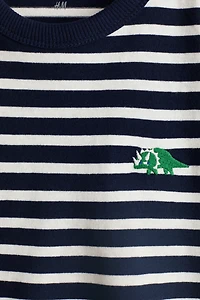 Long-Sleeved Cotton T-Shirt