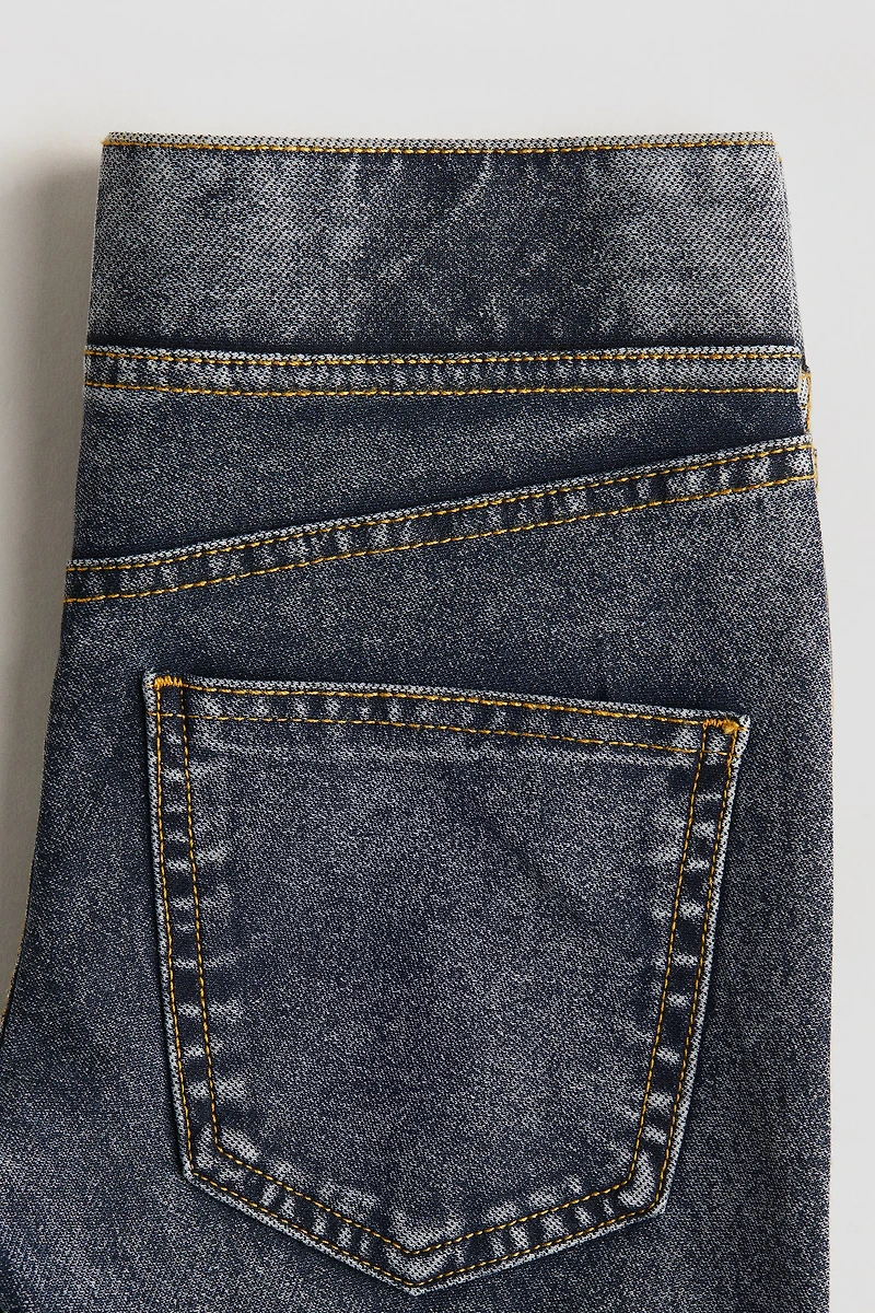 Jegging évasé façon denim