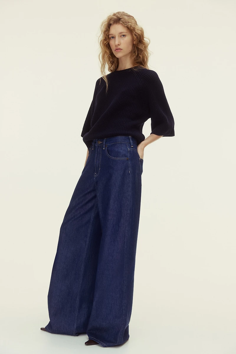 Wide High Waist Jeans
