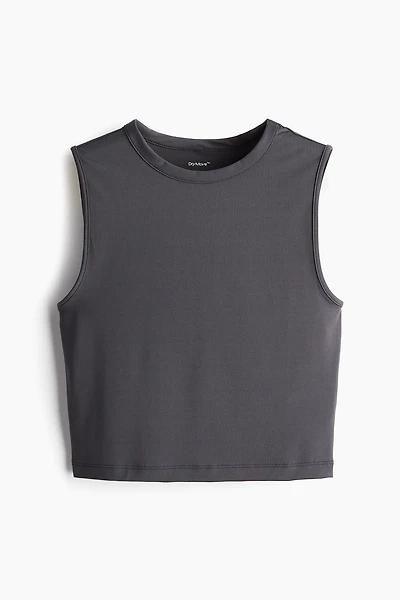 Cropped Sports Tank Top with DryMove™