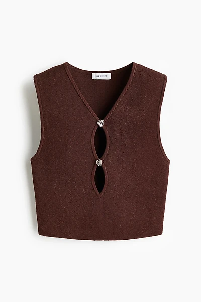 Débardeur en tricot