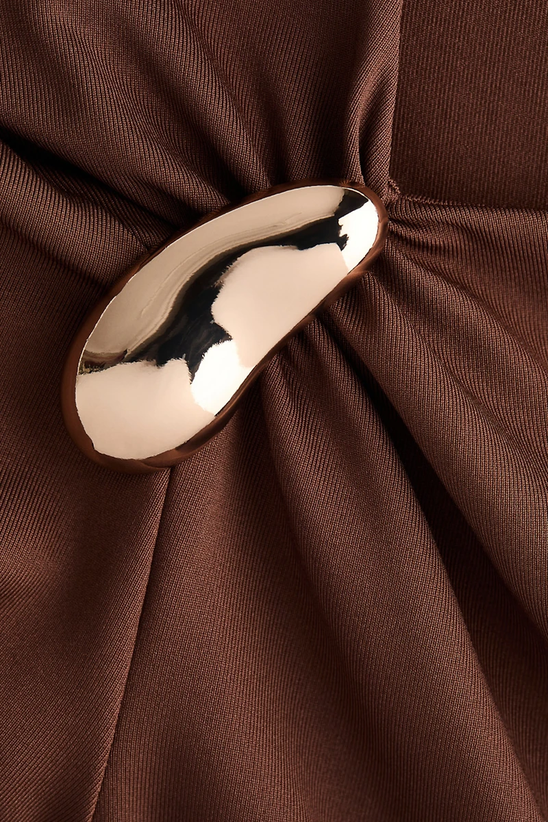 Asymmetric Jersey Top