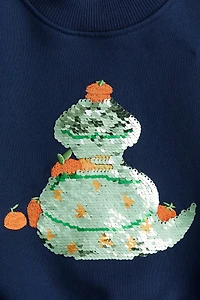 Sweatshirt with Motif