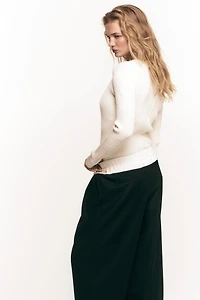 Wool-Blend Pants