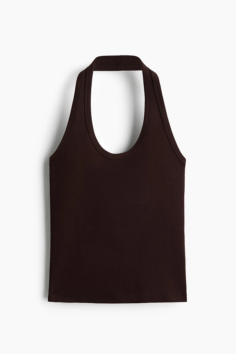 Cotton Halterneck Top