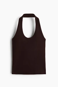 Cotton Halterneck Top