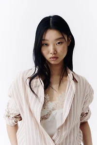 Oversized Lyocell-Blend Shirt