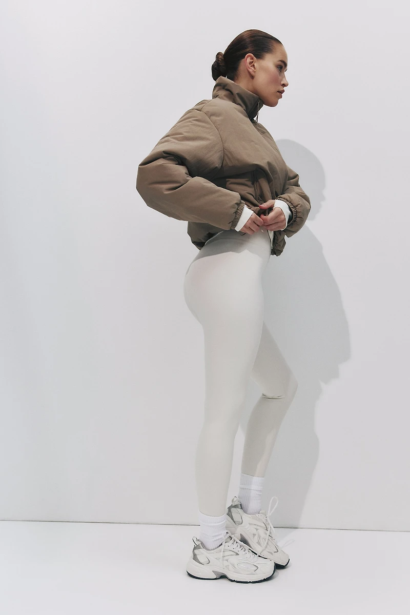 Water-Repellent Padded Activewear Jacket