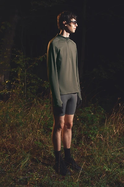 Mid-Layer Half-Zip Sports Shirt with ThermoMove™