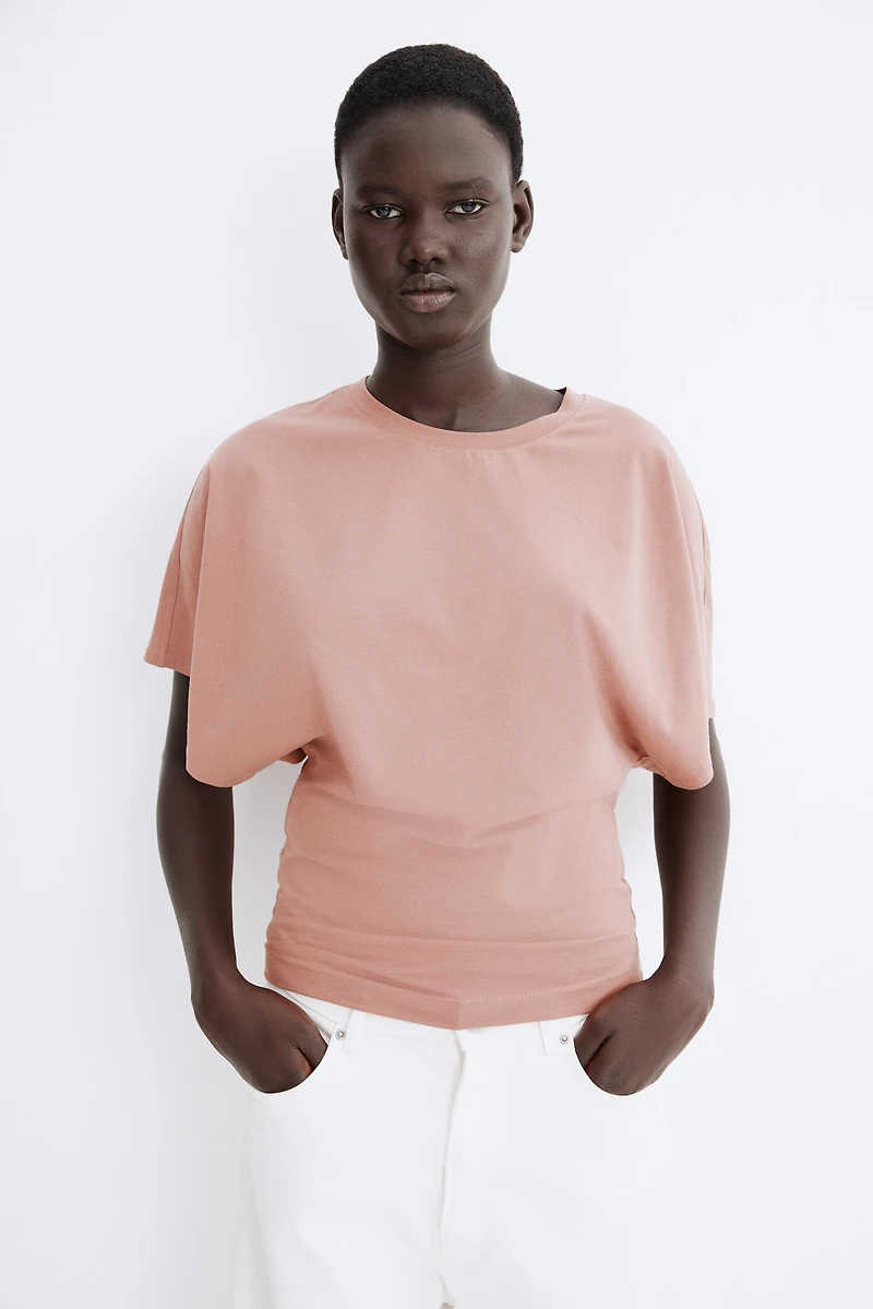 Butterfly-Sleeved T-Shirt