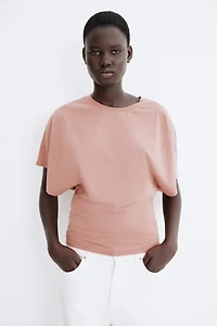 Butterfly-Sleeved T-Shirt