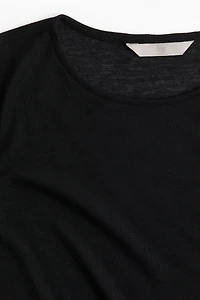 Sheer Jersey Top