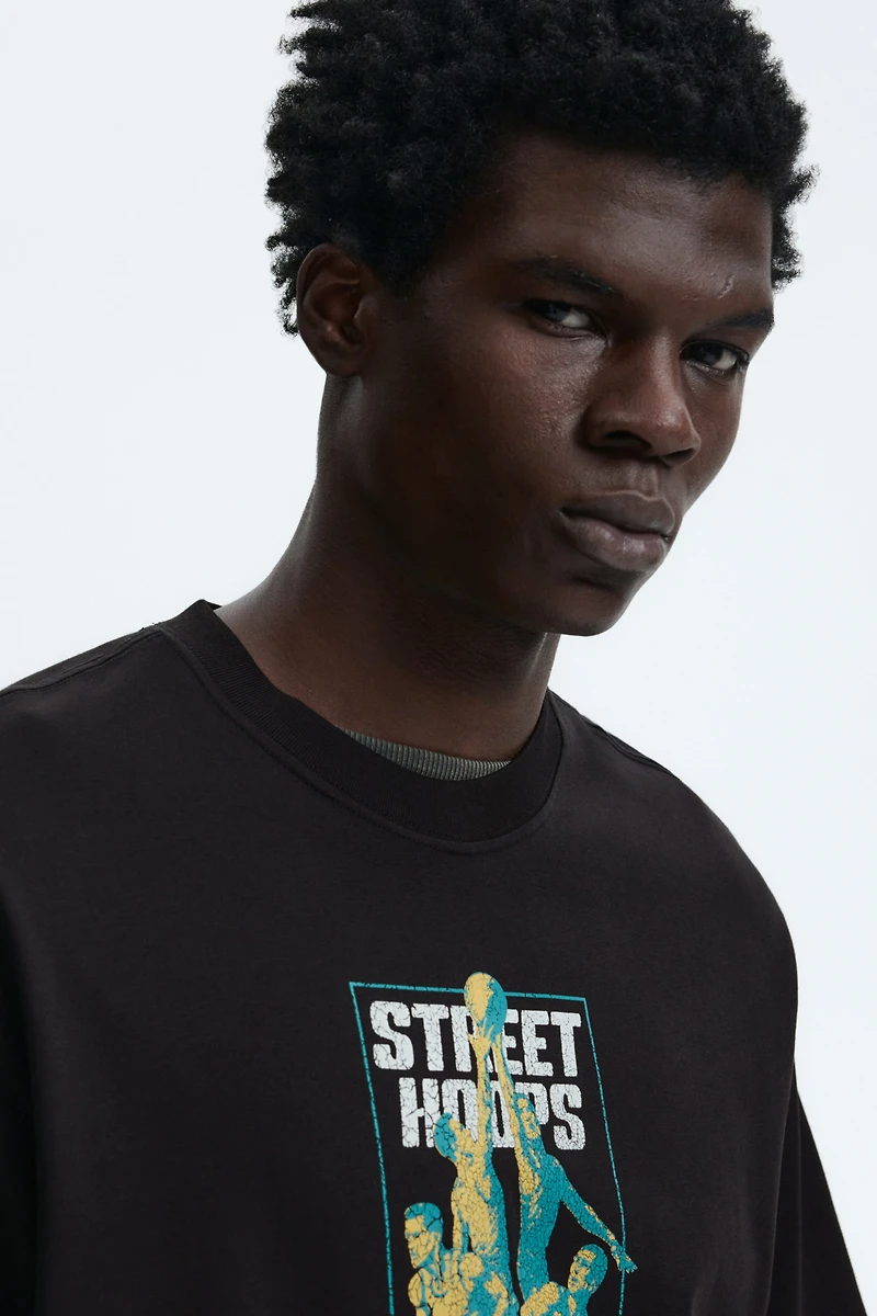 Loose Fit Printed T-shirt