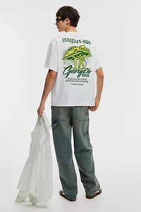 Loose Fit Printed T-shirt