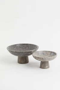 Marble Pedestal Bowl