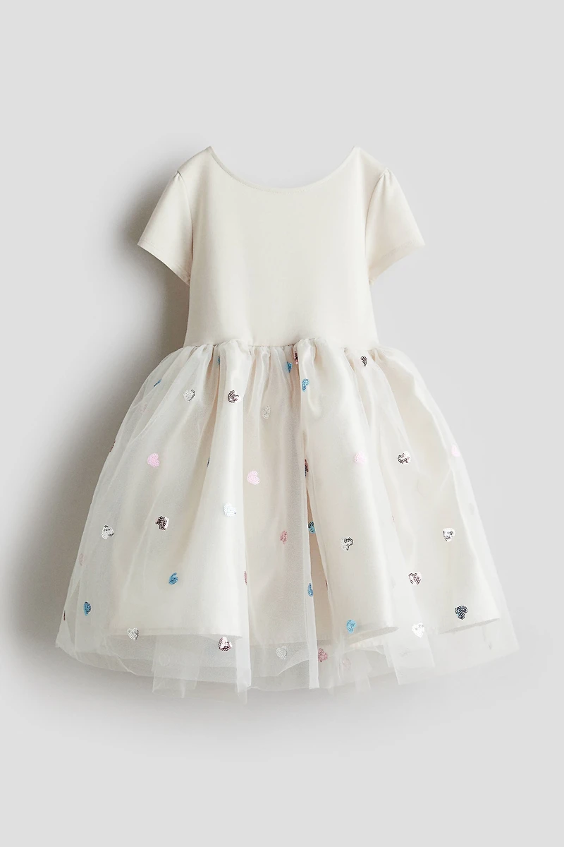 Dress with Flared Skirt