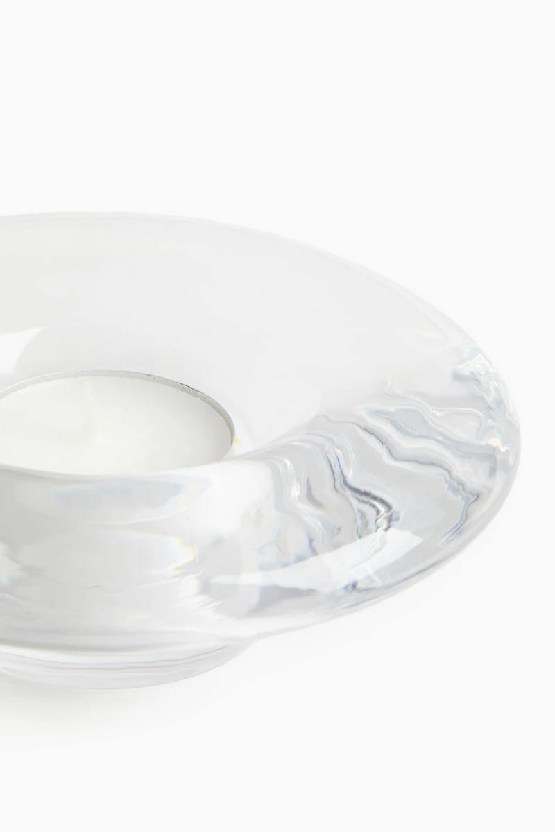 Glass Tea Light Holder