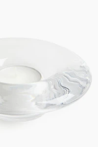 Glass Tea Light Holder