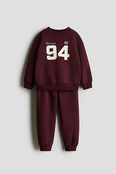 2-Piece Sweatshirt and Joggers Set