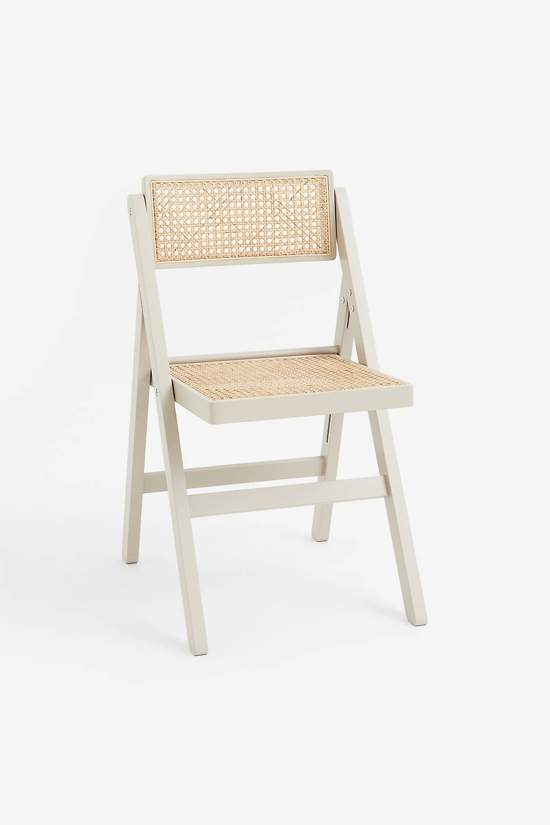 Chaise pliante en bois