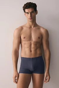 Lot de 5 caleçons boxeurs courts en coton