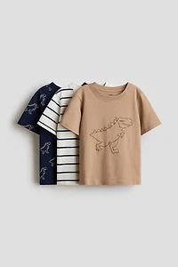 3-Pack Cotton T-Shirts