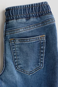 Cotton Denim Joggers