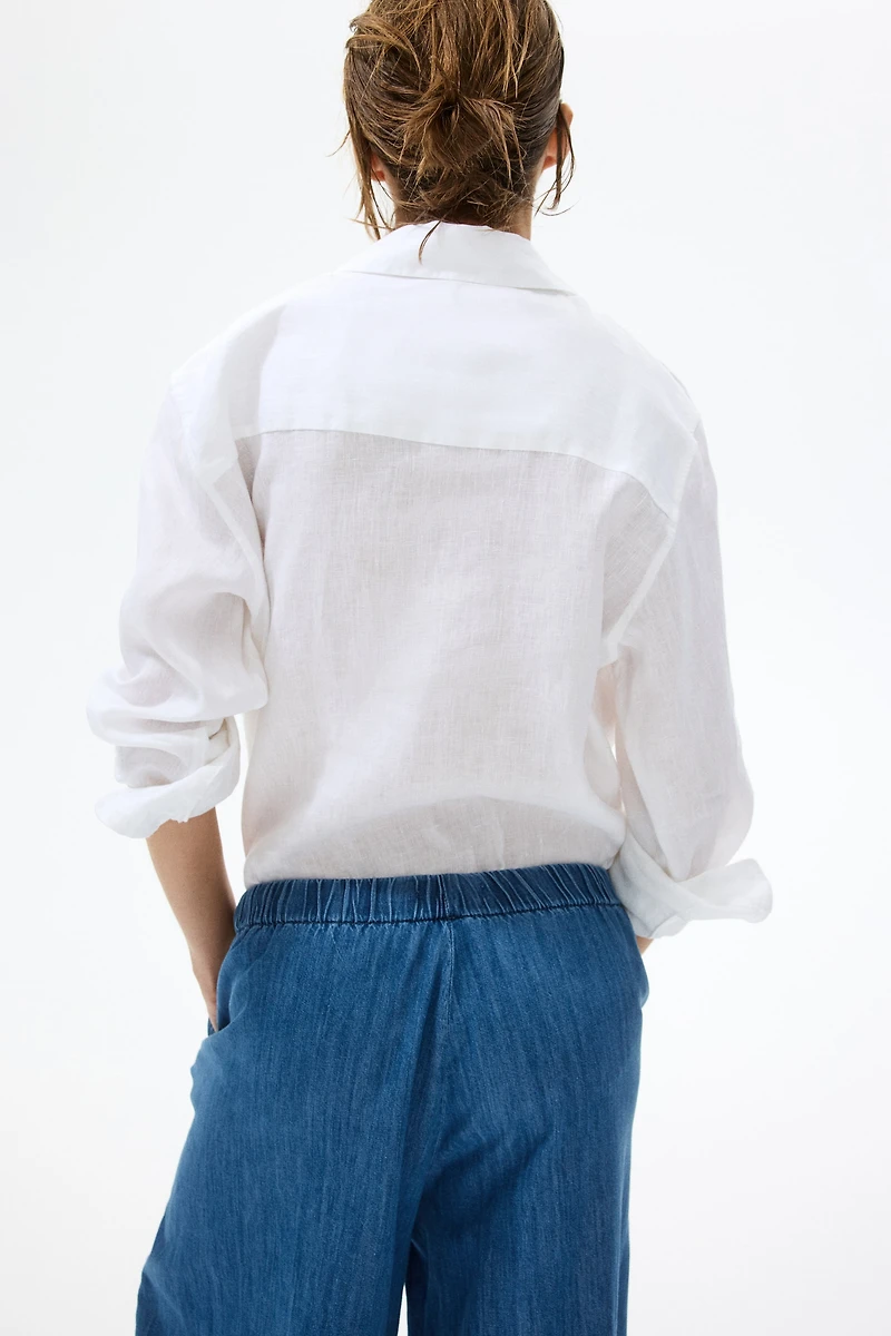 Pantalon ballon en denim