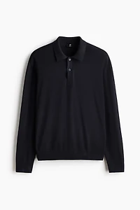 Regular-Fit Knit Polo Shirt